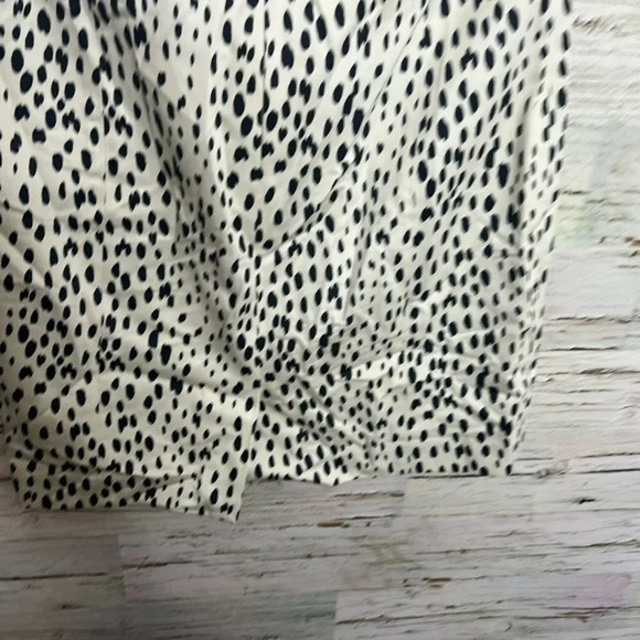 Banana republic white black pencil  skirt size 6 - Picture 4 of 6